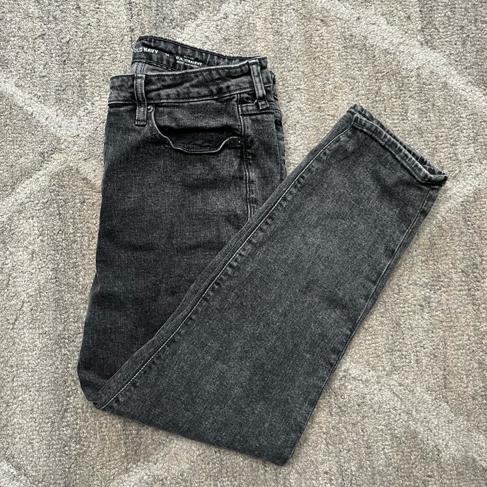 Old Navy High Waisted OG Straight Jeans